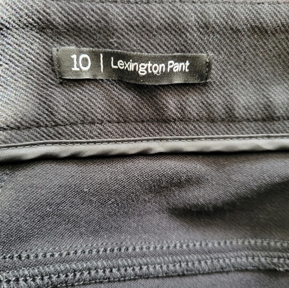 Talbots Women's Black Lexington Ankle Pants Size 10 - Picture 3 of 6